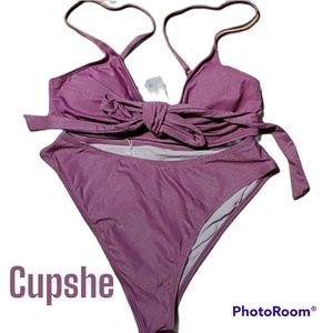 New Cupshe 2 piece bathing suit, Women's Size medium